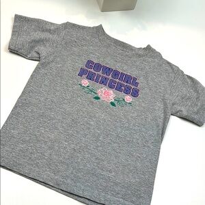 Cowgirl Princess Kids T-Shirt